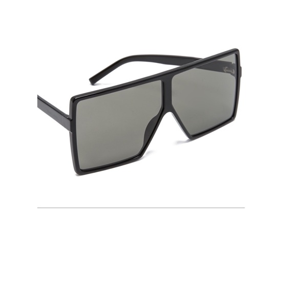 Saint Laurent Black Sunglasses with Case - Picture 3 of 15